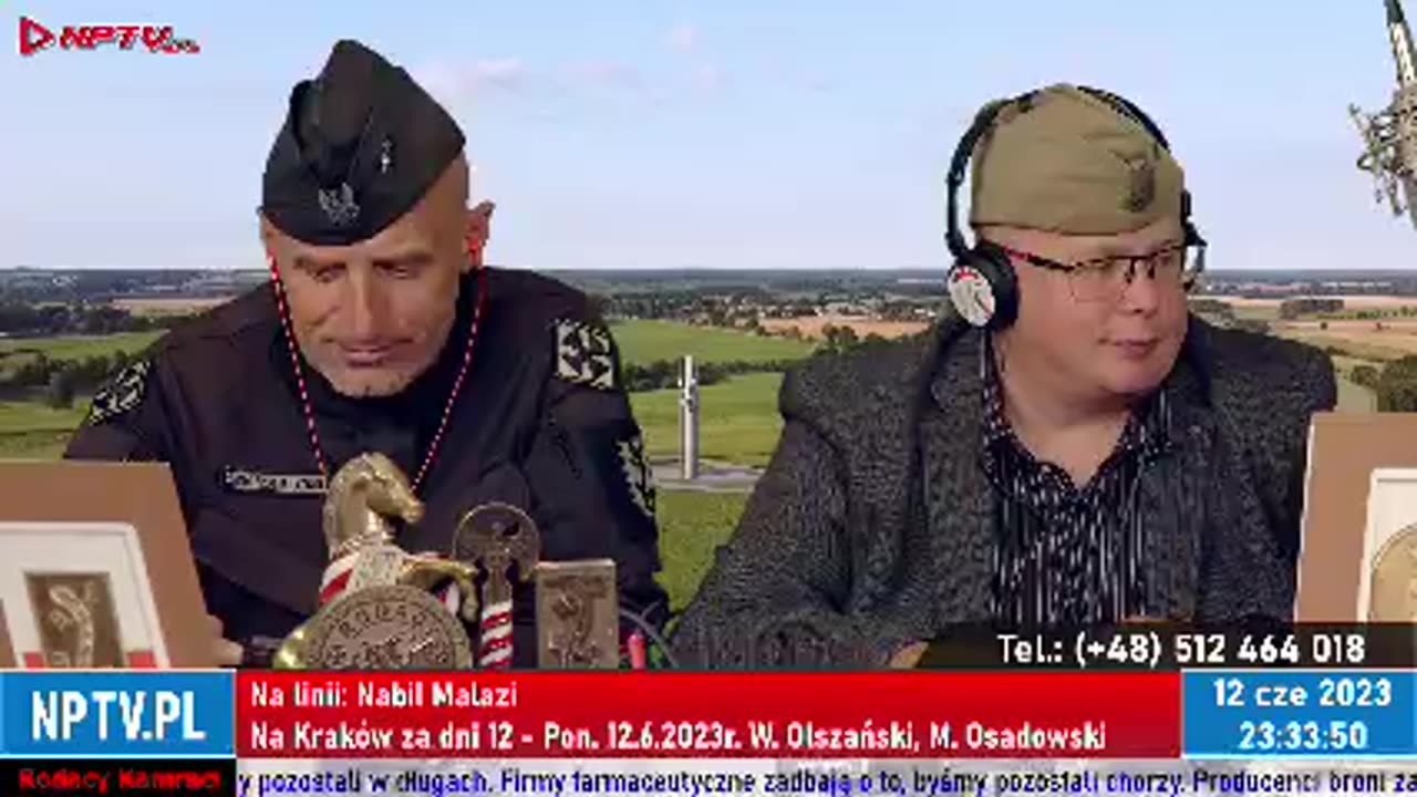 Na Kraków za dni：12. Pon. 12.6.2023r. RodacyKamraci, Wojciech Olszański, Marcin Osadowski, NPTV.pl