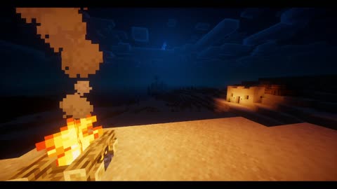 Minecraft - Starry Night Ambience/Music (relax and sleep)