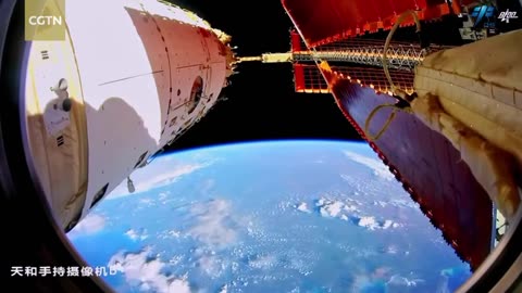 Video oF #Earth & #China # Space Station module released