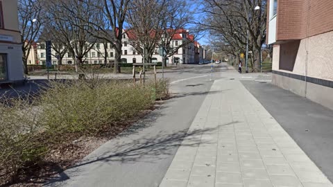 Från Vasatorget till Karlslundsgatan i Örebro 25 April 2022