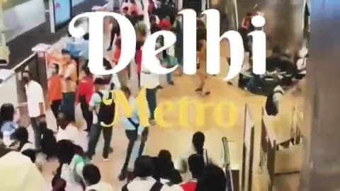 Delhi Metro - India #delhi #metro #India #trending #viral #dailyvlog