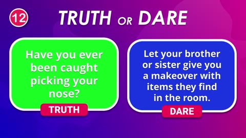 Truth or Dare Questions | Interactive Game