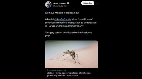 Rino Ron allowed GMO mosquitoes in Florida