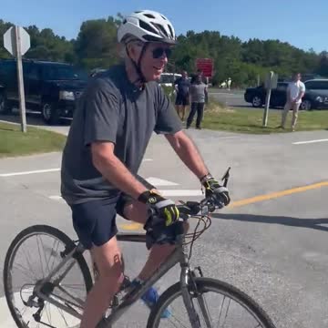 MUST SEE: Biden tumbles right off his bike.