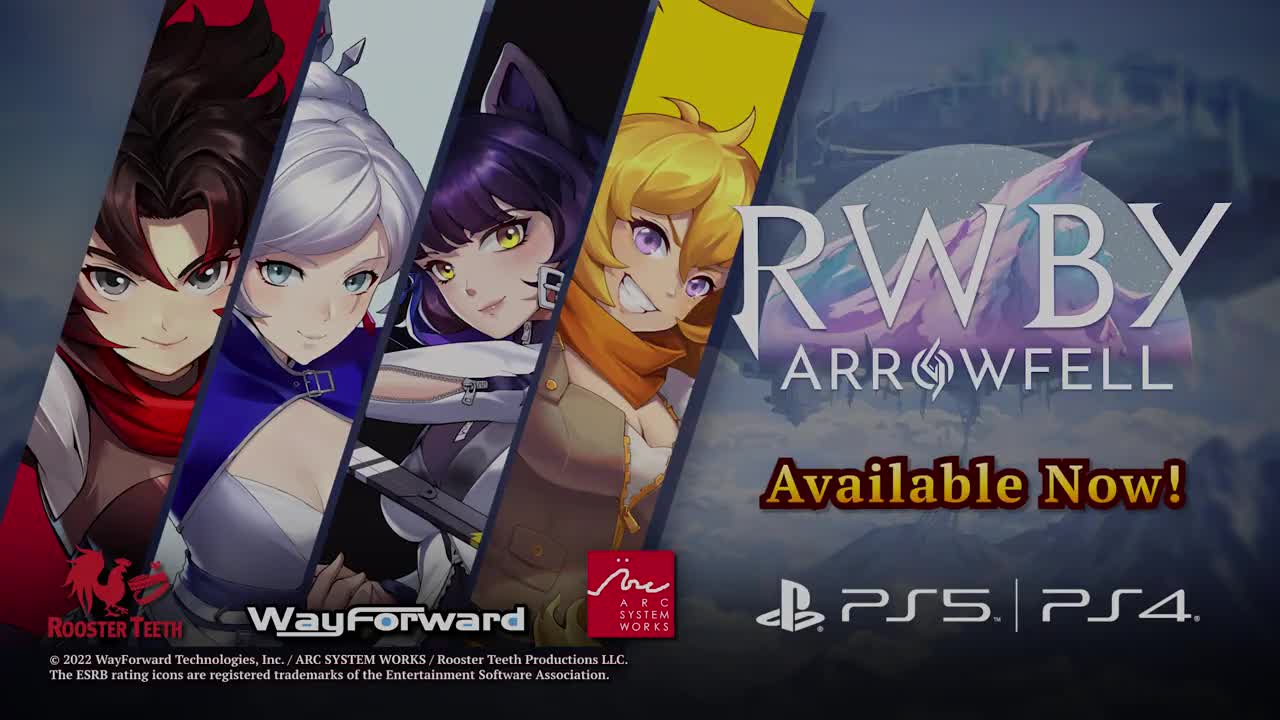 RWBY Arrowfell - Launch Trailer PS5 & PS4 Games