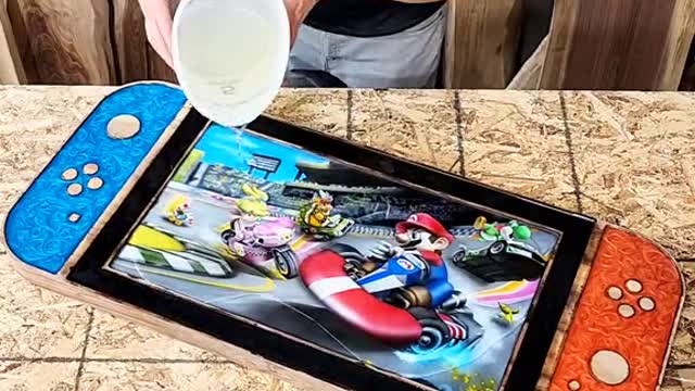 Mario Kart Switch Table 🚗 #switch #nintendo #mariokart #supermario Link In Bio For A Table Quote 👆