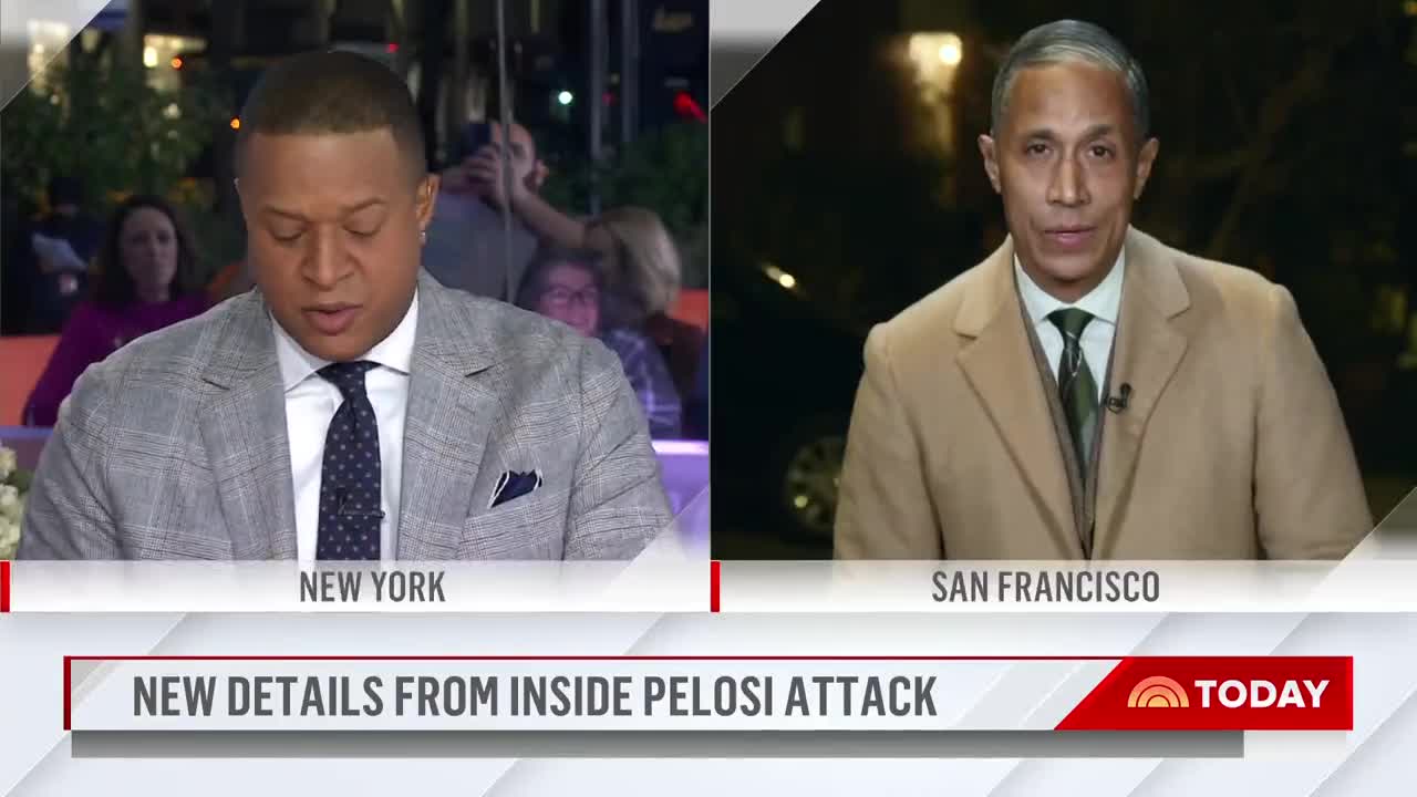 Paul Pelosi opened the door for cops, did not flee or declare emergency, walked back to the attacker in the house, then was ATTACKED!? WHAT!?