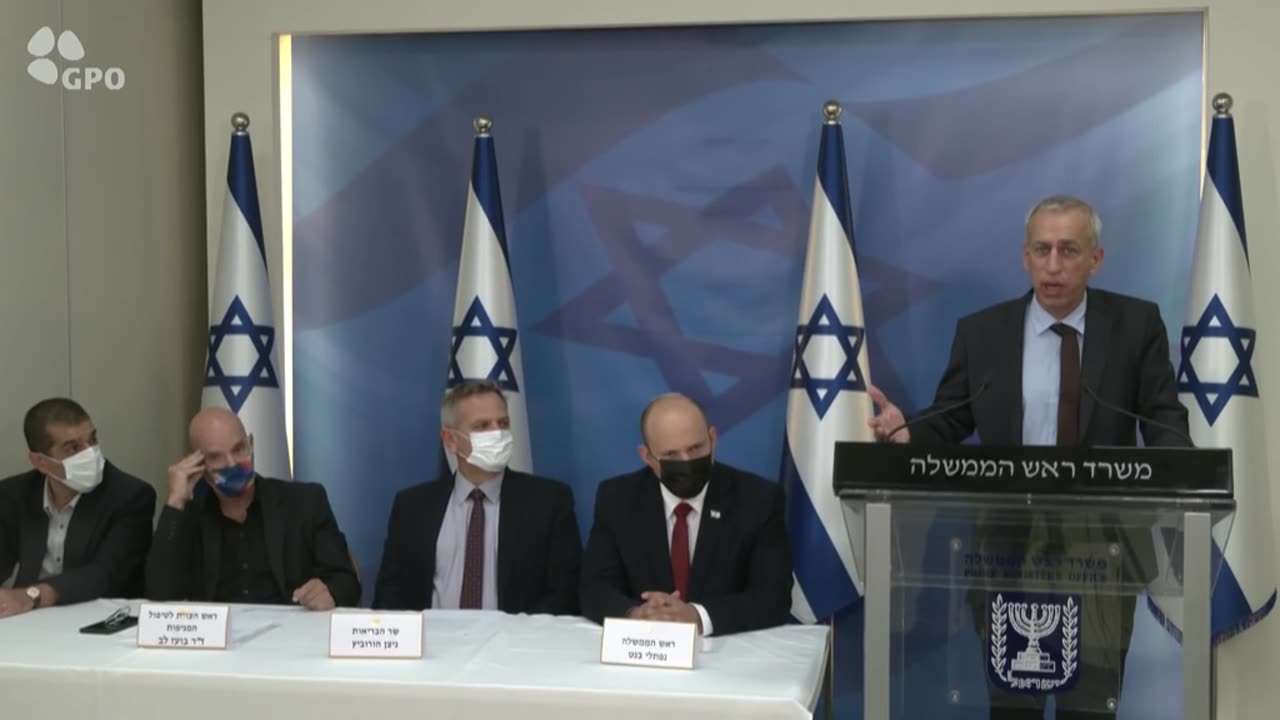 בנט מכריז על תחילת המבצע לחיסון שלישי 29.07.21
