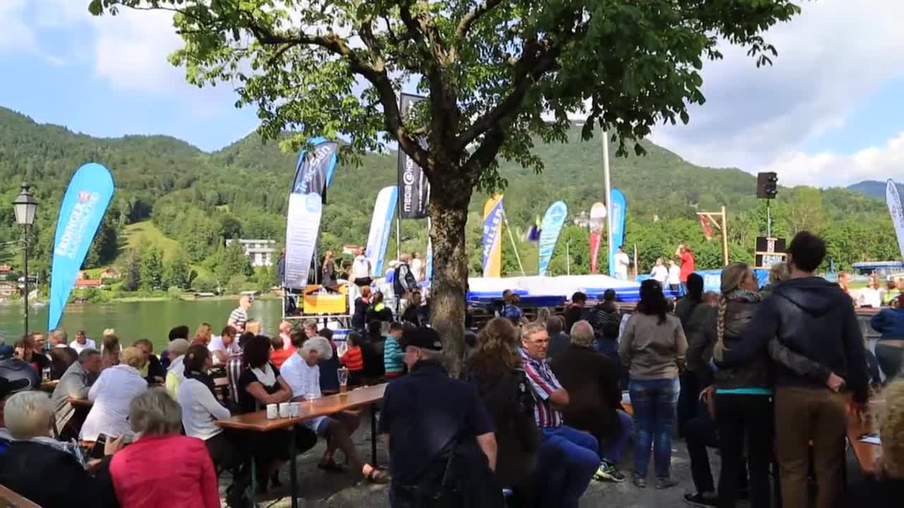 Stabhochspringer beim Int. Meeting am Tegernsee