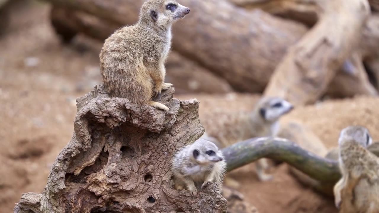 Meerkats Being Silly_Funny Moments and Cute Antics Caught on Camera