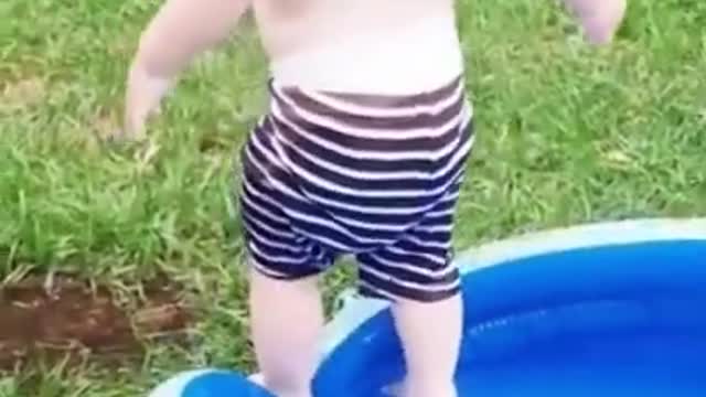 Funny Baby Videos playing # Short 02