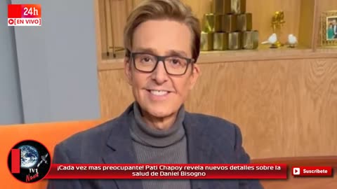 ¡Cada vez más preocupante! Pati Chapoy revela nuevos detalles sobre la salud de Daniel Bisogno