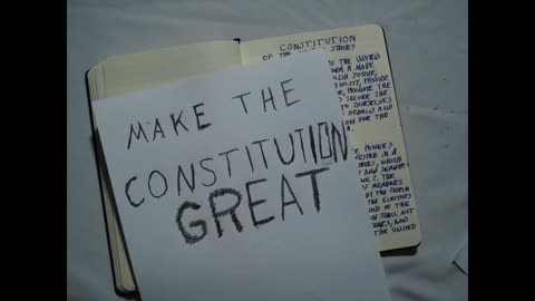 Hand Written U.S. Constitution (Stop Motion)