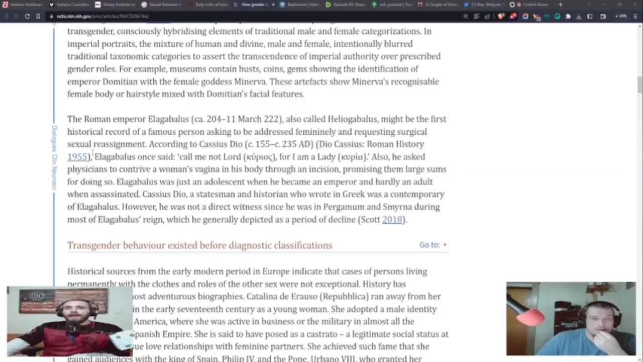 How Far Back In Time Does Transgenderism Go?