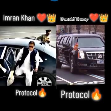 Donald trump protocol V/S Imran khan