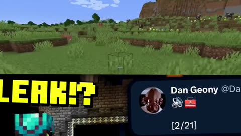 Minecraft Leak CONFIRMED: Dan Gioni Returns!