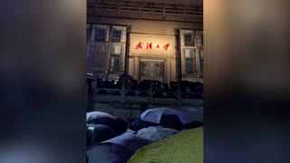 Students protest against Chinese uni's COVID rules