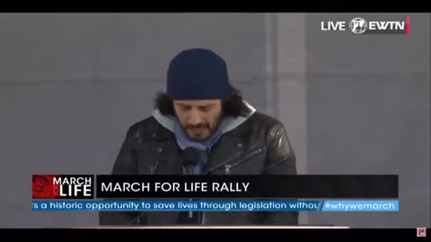 March for Life 2023： Full speech of Jonathan Roumie, plays Jesus in The Chosen ｜ January 20, 2023