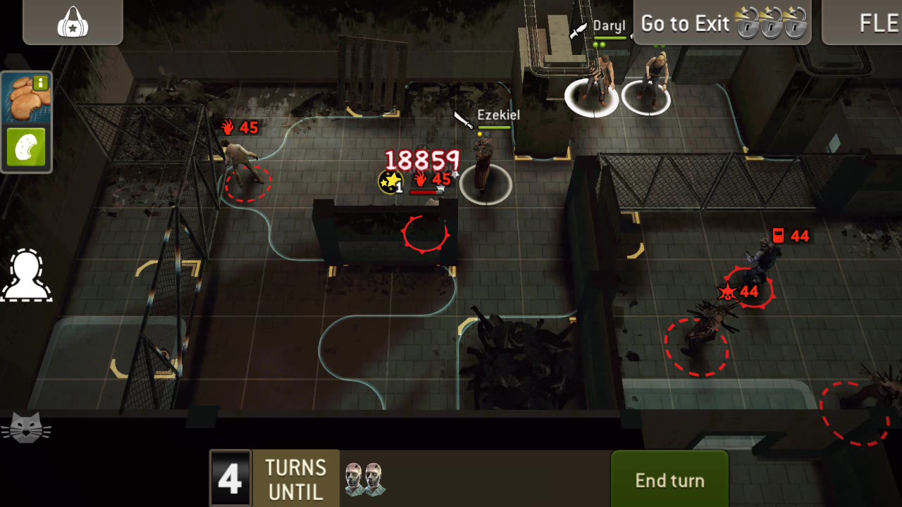 The Walking Dead No Man's Land Escape Map Round 42