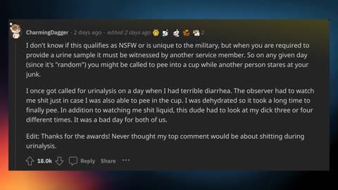 What Are Some NSFW Secrets About The Military? R/askReddit
