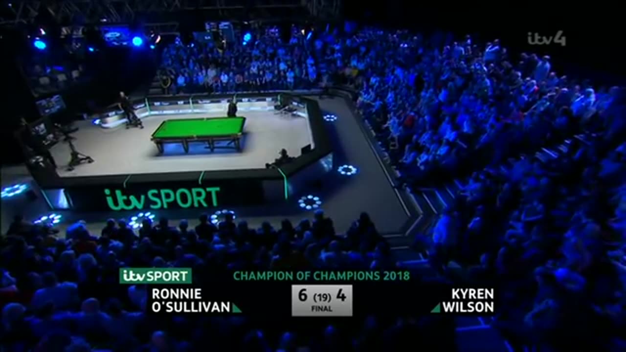 Ronnie O Sullivan v Wilson Final F10 2018 Champion of Champions