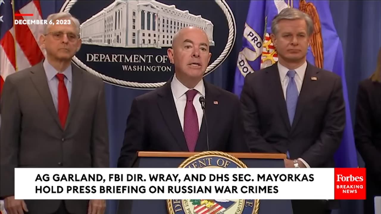 BREAKING NEWS- AG Garland Announce War Crimes Charges Against 4 Russia-Affiliated Military Personnel