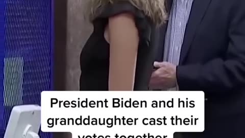 President Biden and his Granddaughter