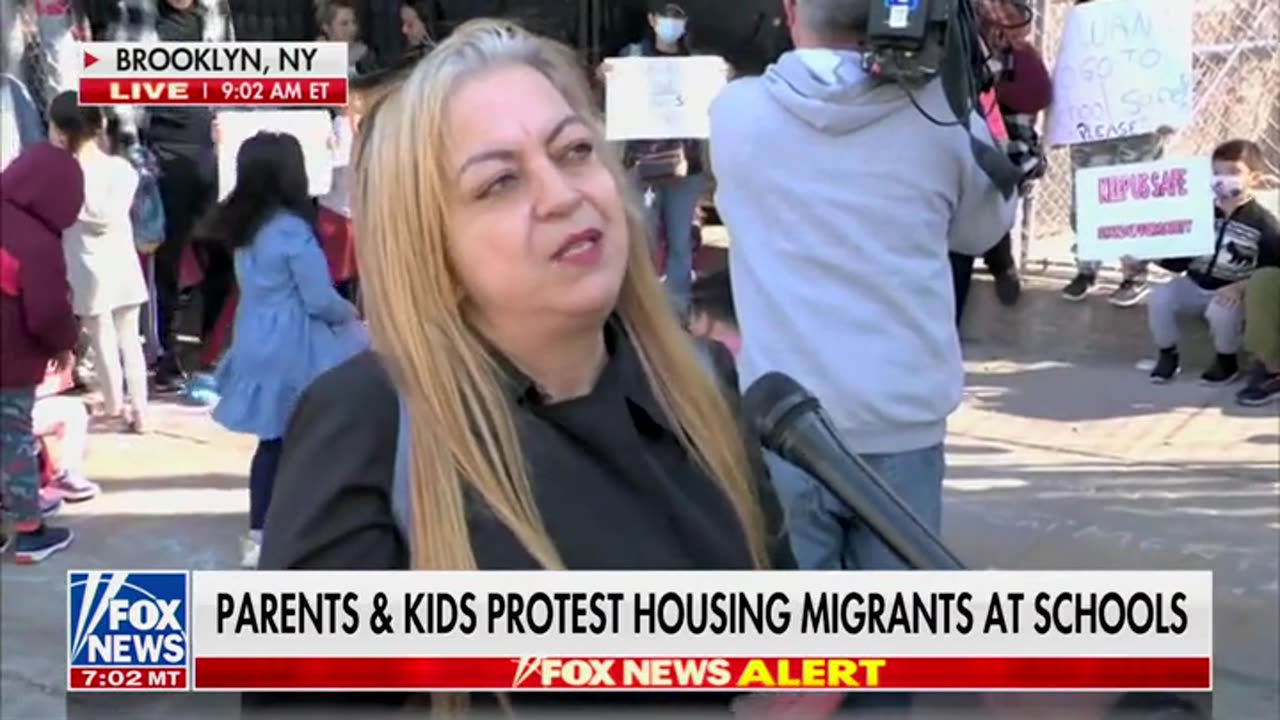 Grandmother Rips Decision To House Migrants In School Gym