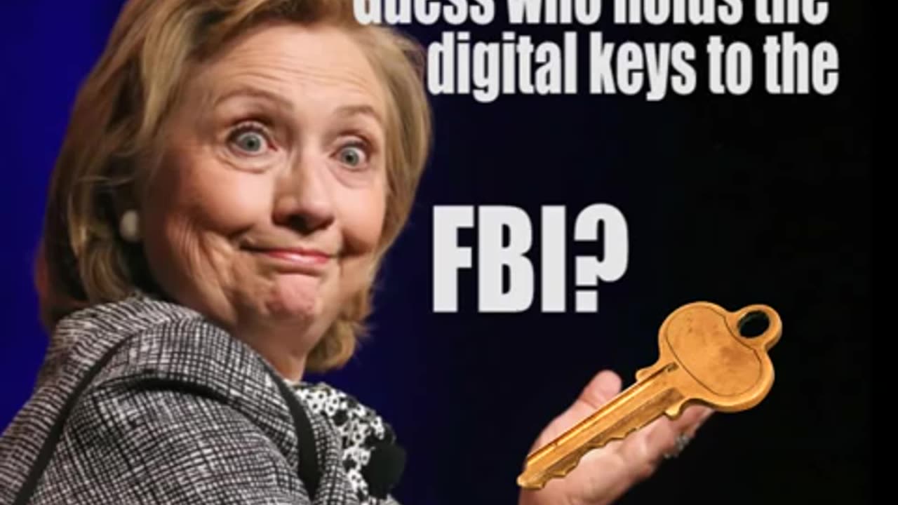 Hillary controls the FBI.literally