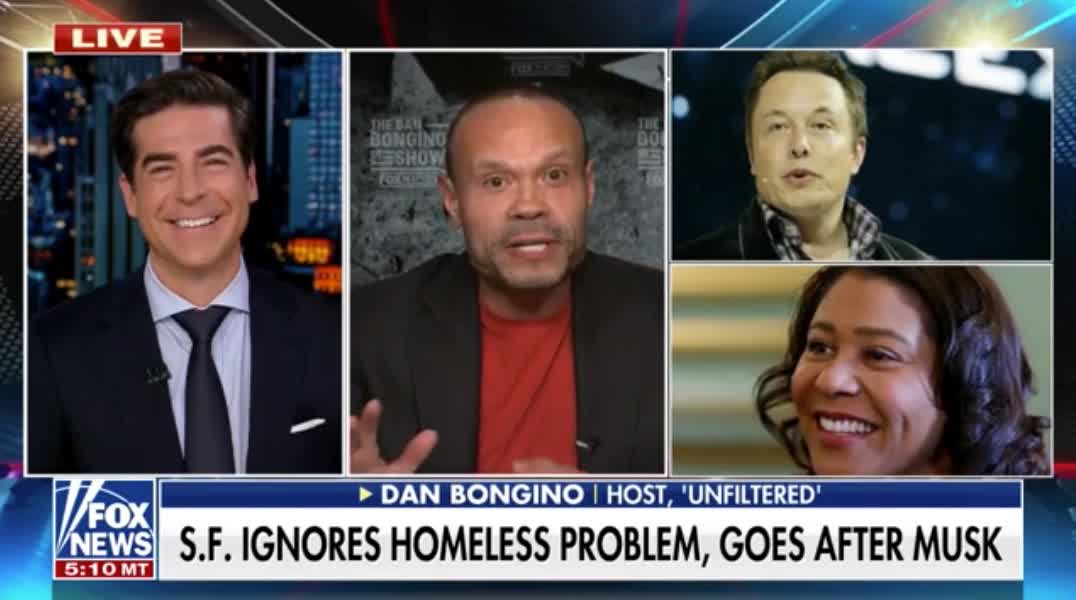 Dan Bongino slams San Francisco Mayor London Breed for going after Elon Musk