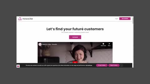 Customer Acquisition Using Nowsite