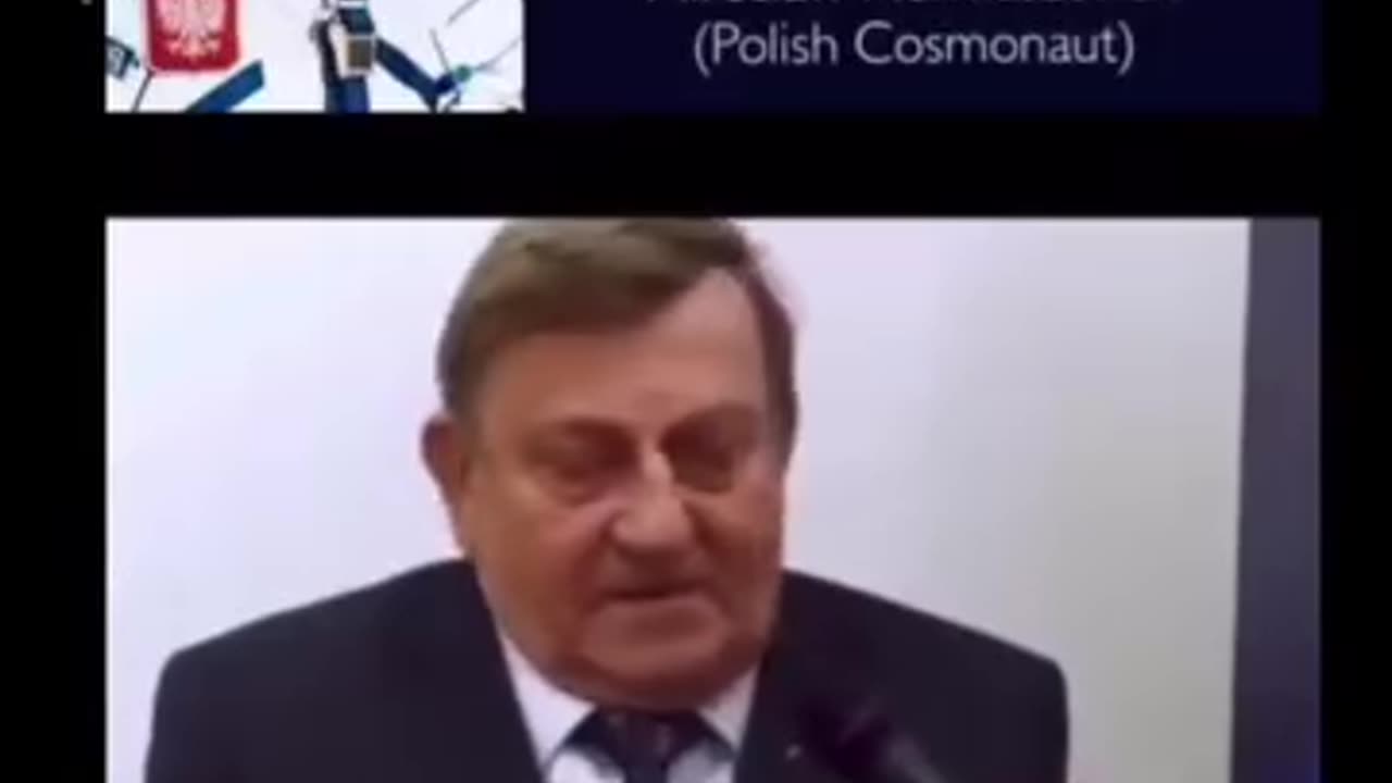 POLISH COSMONAUT SAYS THE EARTH IS FLAT