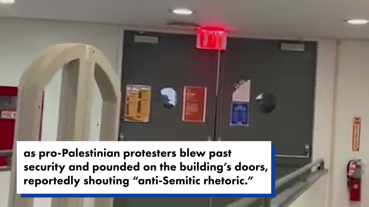 Hate at Home: Jewish Students in NYC Forced to Hide from Pro-Palestinian Mob [WATCH]