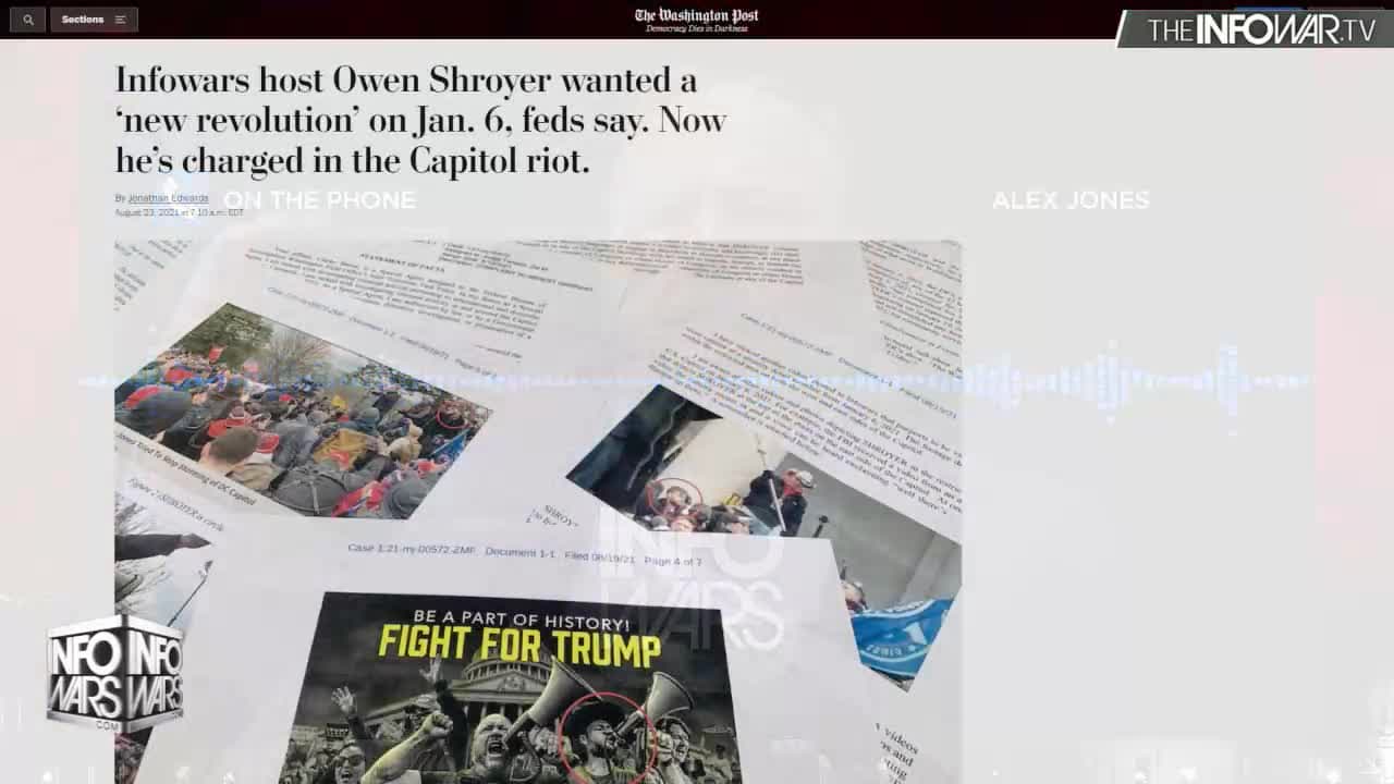 Alex Jones Gives First And Exclusive Response To January 6th Sham Hearings