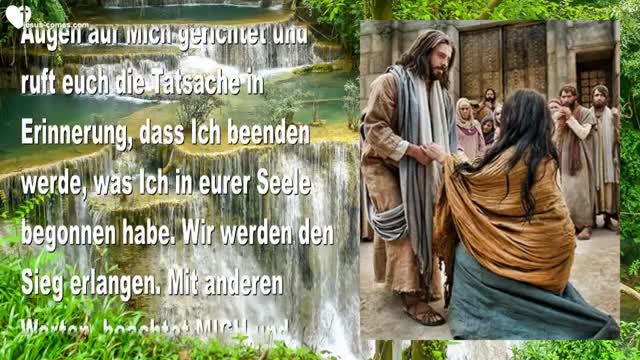 Schuldgefühle blockieren eure lebendigen Wasser !... ❤️ Liebesbrief von Jesus