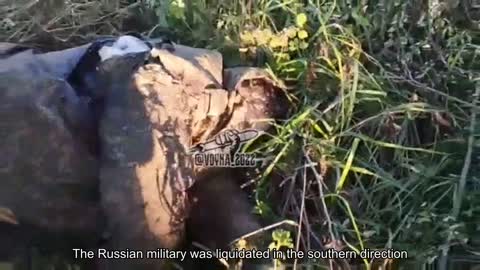 Liquidated Russian military in the southern direction