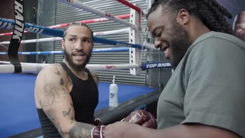 Behind the Scenes with Undisputed Champ Devin Haney at Media Day _ Haney vs Loma May