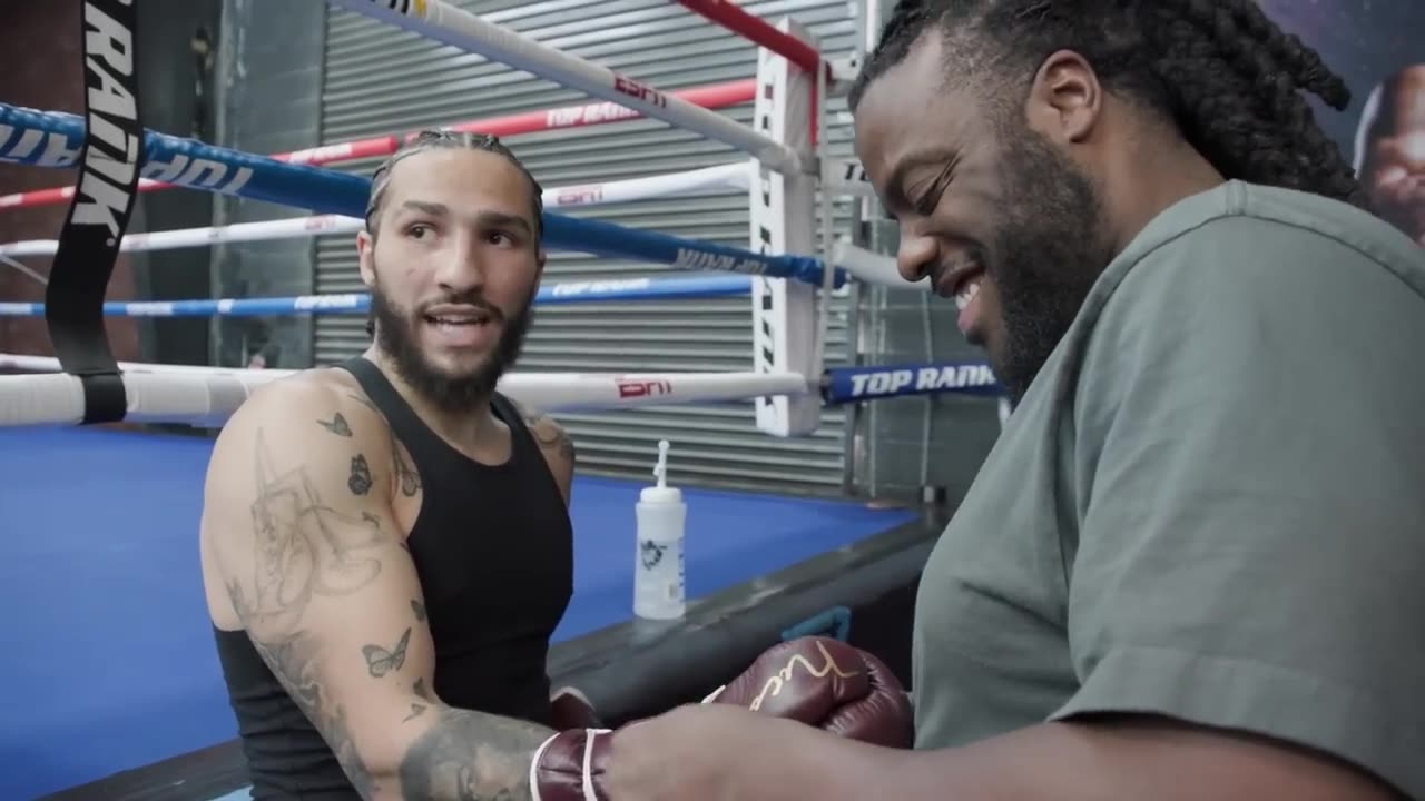 Behind the Scenes with Undisputed Champ Devin Haney at Media Day _ Haney vs Loma May
