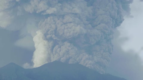 Volcanic eruption