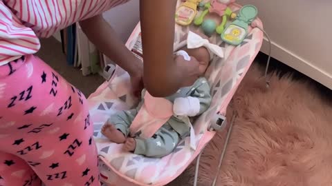 Reborn Mommy & Silicone Baby Skyla’s Morning Routine ☀️ _ Sunshine_Reborns