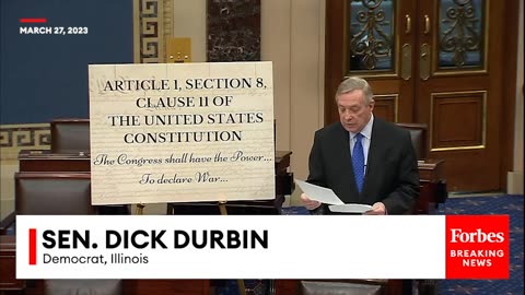 JUST IN- Dick Durbin Responds To Deadly Nashville School Shooting