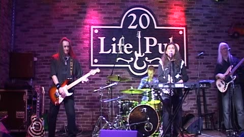 Rock band "Good Company" concert at the Moscow club "Life Pub" 2012