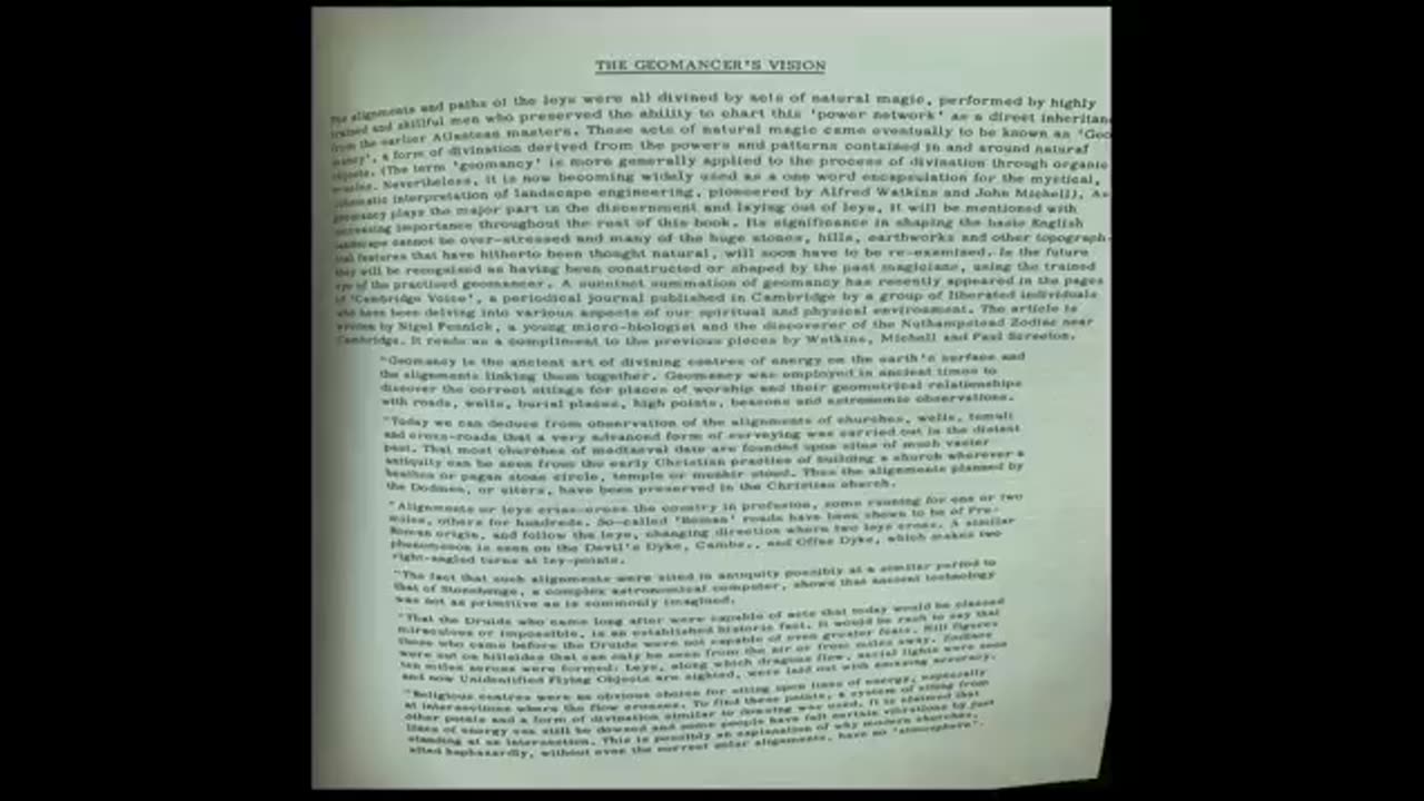LEY LINES MORE HIDDEN HISTORY YOU WANNA KNOW