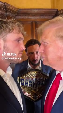 Donald Trump And Logan Paul Release New TikTok Collaboration