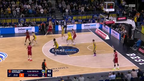 Alba Berlin - Olimpia Milano 12 Nov 2024 Euroleague