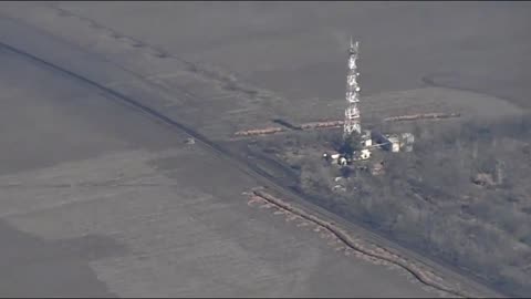 Attack counts a communication tower allegedly used by the Russian military by Ukrainian forces