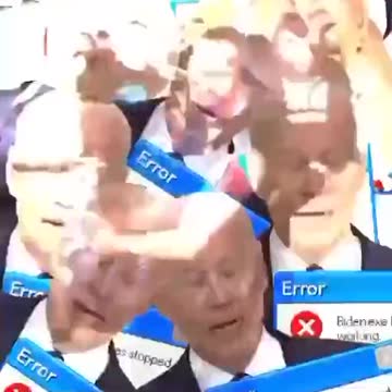 biden.exe stopped working.