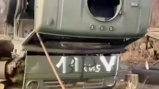 Graveyard of Destroyed Russian Vehicles