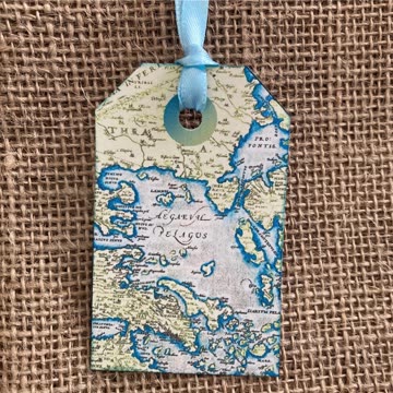 MAPS Handmade Bookmark and Tags ❤️