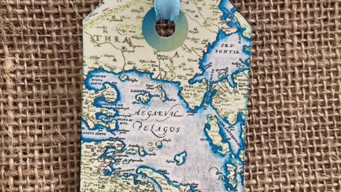 MAPS Handmade Bookmark and Tags ❤️